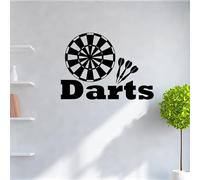 Target Darts Wall Decals Removable Vinyl Wall Stickers Boys Room Nursery Wall Art Poster Vinilos Paredes Murals 43x61cm
