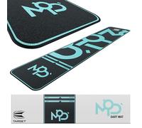 TARGET Darts World Champion Darts Mat MOD Design | Dart Oche Mat with Soft Tip and Steel Tip Throw Line Distances | Non Slip Carpet Mats for Floor and Dart Tips Protection | Darts Accessories UK