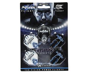 Target DFT01 carta Football Dart Flights Power Vision Multi Pack (5 Pack)(200011), Verious, One Size