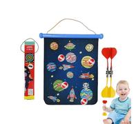 Target Game Set with Darts - Double-Sided Magnetic Interactive Throwing Toy | Dart Themed Party Games - for Children Boys Teens Camping Yard Garden P