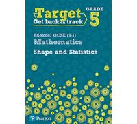 Target Grade 5 Edexcel GCSE (9-1) Mathematics Shape and Statistics Workbook (Intervention Maths)
