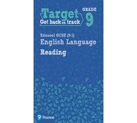 Target Grade 9 Reading Edexcel GCSE (9-1) English Language Workbook: Target Grade 9 Reading Edexcel GCSE (9-1) English Language Workbook (Intervention English)