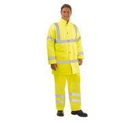 Target Hi Viz Yellow Traffic Coat EN471 - XXXL