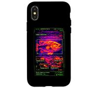 Target Identified Fishing Spot A B C Bass Sonar Vision Case for iPhone X/XS