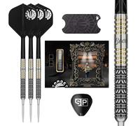 Target Japan Beau Greaves Japan Edition Steel Tip Darts with Kflex, 22G| 90% Tungsten Darts Set, K-Flex Flights & Shafts No.2, Storm Nano Swiss Points, Player Beau Greaves