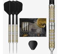 Target Japan Black Marque Reyn G2 Steel Tip Darts with Kflex 21G | 90% Tungsten Darts Set, K-Flex Flights and Shafts No.6, Nano Swiss Point Tips, Reyn Agcaoili Gen 2