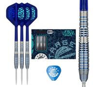 Target Japan Mizu Series Steel Tip Darts, 24G Barrel 03 | 90% Tungsten Darts, K-Flex No.2 Flights & Shafts, Swiss Nano Points & SP Tool Included