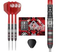 Target Japan Prime Series Diamond G3 Steel Tip Darts with Kflex 24G | 90% Tungsten Darts Set, K-Flex Flights and Shafts No.6, Nano Swiss Point Tips, Kosuzu Iwao Gen 3