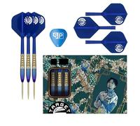 Target Japan Prime Series Zenith G2 Steel Tip Darts with Kflex, 23G/25G | 90% Tungsten Darts Set, K-Flex Flights and Shafts No.2, Nano Swiss Point Tips, Ching Ho Tung Gen 2