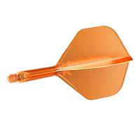 Target K-FLEX Neon Orange NO2 Short. Dart Flights and Shafts