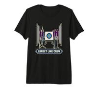 Target LINE Crew Indoor Archery Range Premium T-Shirt