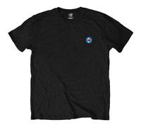 (M, Black) The Jam T Shirt Classic MOD Target Band Logo Back Print new Official Mens