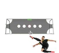 Target Net for Football Target Net 12x6 Football Practice Detachable Net Football Nets with 1/3/5 Hole Zones Equipment to Improve Shot Accuracy and Precision Throw