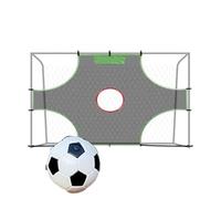Target Net for Football Target Net 12x6 Football Practice Detachable Net Football Nets with 1/3/5 Hole Zones Equipment to Improve Shot Accuracy and Precision Throw