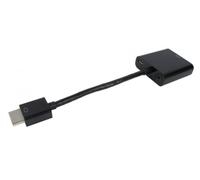 Target NLHDMI-HSV03 video cable adapter HDMI Type A (Standard) VGA (D-Sub) + 3.5mm Black