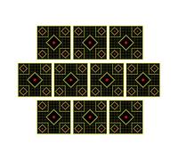 Target Paper - 10 Pieces 12x12 Inch Training Target for Outdoor Exercise, Indoor Training, Backyard Leisure Game