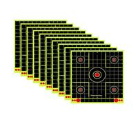 Target Paper - Outdoor Training Paper Target, Square Targets Sheets | Square Visual Design Training Tool | Outdoor Trainings Papers Targets For Men Women Boys Girls Youth Teens Son Daughter