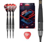 TARGET Darts Phil Taylor Gen 11 Power 9-Five Steel Tip Swiss Point Darts, 95% Tungsten Raw Power G11, 24G | Generation 11 Phil Taylor Darts, Player Edition Swiss Points Darts, Professional Dart Set