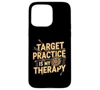 Target Practice Is My Therapy Archery Bow Arrow Case for iPhone 15 Pro Max