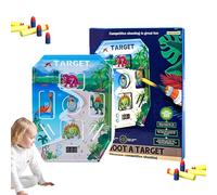 Target Practice Toys - Auto Scoring Electronic, Electric Dart Board, Soft Foam Game | Soft Foam Game For Scenario Kids Age Three Plus Indoor Play Skill Training Fun Entertainment