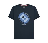 Target Quadrant Big & Tall T-Shirt Lambretta Navy 4XL