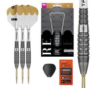Target Darts Redux 90% Tungsten Swiss Point Steel Tip Dart Set (Barrel 02), 23G | Pro Ultra No.6 Flights & Pro Grip Tag Shafts, DX Points Gold & SP Tool Included | Professional Dart Sets