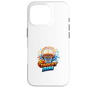 Target Rim Basketball Precision Aim Court Focus Design Case for iPhone 16 Pro