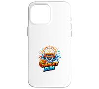 Target Rim Basketball Precision Aim Court Focus Design Case for iPhone 16 Pro Max