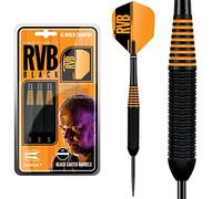 TARGET RVB Raymond Van Barneveld Black Brass Darts, 22g & 24g Darts (24)