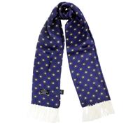 Target Silk Scarf - Blue One Size