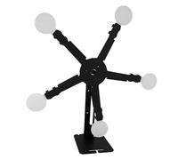 Target Stand | Dynamic Mobile Targets,Portable Resetting Adjustable Magnetic Five Ferris Wheel Practice Tool for Backyard Women Men Outdoor Fun Activities