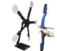Target Stand - Outdoor Moving Targets - Portable Automatic Reset Adjustable Magnetic Five Ferris Wheel Training Device - For Garden Women Men Outdoor