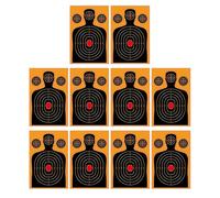 Target Stickers | 18x12 Inch Splatter Reactive Target - High Visibility Shots Paper,for Kids Adults Outdoor Backyard Competition Practice Daily Training Team Activity Recreation
