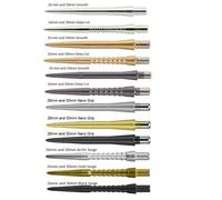 Target Storm Replacement Dart Points - Black Gold Silver - Smooth Surge Nano