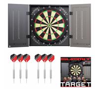 Target Summit All-In-One Cabinet Dartboard Set