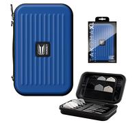 Target Darts Takoma XL Darts Wallet, Blue - Darts Case Holds 6 Darts, Protective EVA Dart Holder with Double Zip Lock Inner Pouches - Professional Darts Accessories