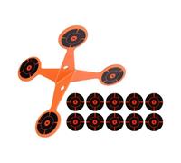 Target Throw Toy Building Kit - Quick Reset Precision Trainer | This Rotating Target Game Trainer, For Beginners, Professionals, Hobbyists, Enthusiasts, Recreation Area, Sandy Beach, Indoor