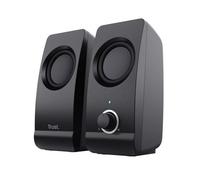Target Trust Remo 2.0 Pc Speakers, 16W (8W Rms), Usb Powered, Jack 3.5mm, Stereo Speaker Set With Volume Control, Compact Sound System