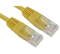 Target URT-600 YELLOW 0.5m Cat5e U/UTP (UTP) Yellow Network Cables (0.5m, Cat5e, U/UTP (UTP), RJ-45, RJ-45, Yellow)