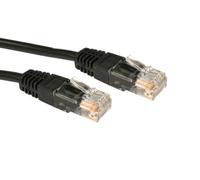 Target URT-610 Black Network Cable 10 m Cat5e U/UTP (UTP) Black - Network Cables (10 m, Cat5e, U/UTP (UTP), RJ-45, RJ-45, Black)