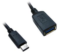 Target USB3C-951 USB cable USB 3.2 Gen 1 (3.1 Gen 1) 0.15 m USB C USB A Black