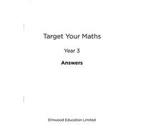 Target Your Maths Year 3 Answer Book: (Target your Maths)