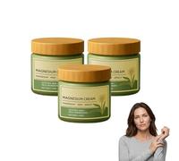 Targeted Comfort Magnesium Cream with MSM & Arnica - Magnesium Freeze Cream for Discomfort Support - Nerve Calm Magnesium Cream, Greasy Body Lotion for Nerve Ease, Absorbing Non gel (3 bottles)