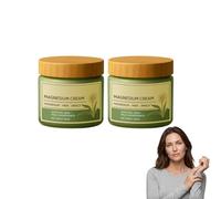Targeted Comfort Magnesium Cream with MSM & Arnica - Magnesium Freeze Cream for Discomfort Support - Nerve Calm Magnesium Cream, Greasy Body Lotion for Nerve Ease, Absorbing Non gel (2 bottles)