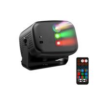 targetone Disco Light for Parties Mini Disco Light Strobe Lights with Remote Control RGB Strobe with 60 Effects for Clubs Children's Parties Birthdays Weddings