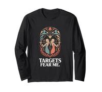 Targets Fear Me Archery Competitive Archer Long Sleeve T-Shirt