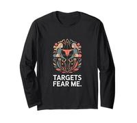 Targets Fear Me Archery Competitive Archer Long Sleeve T-Shirt