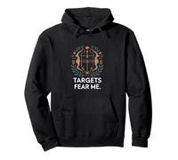 Targets Fear Me Archery Competitive Archer Pullover Hoodie