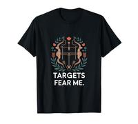 Targets Fear Me Archery Competitive Archer T-Shirt