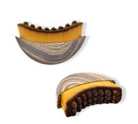 Targonix 2 Pcs Lymphatic Drainage Brush Set, Lymphatic Contour Face Brush and Body Massage Tool, Gentle Face Sculpting Brush for Relaxation and Circulation at Home